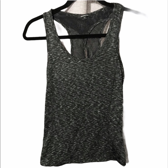 AMBIANCE workout tank top black mesh back small - Picture 1 of 5